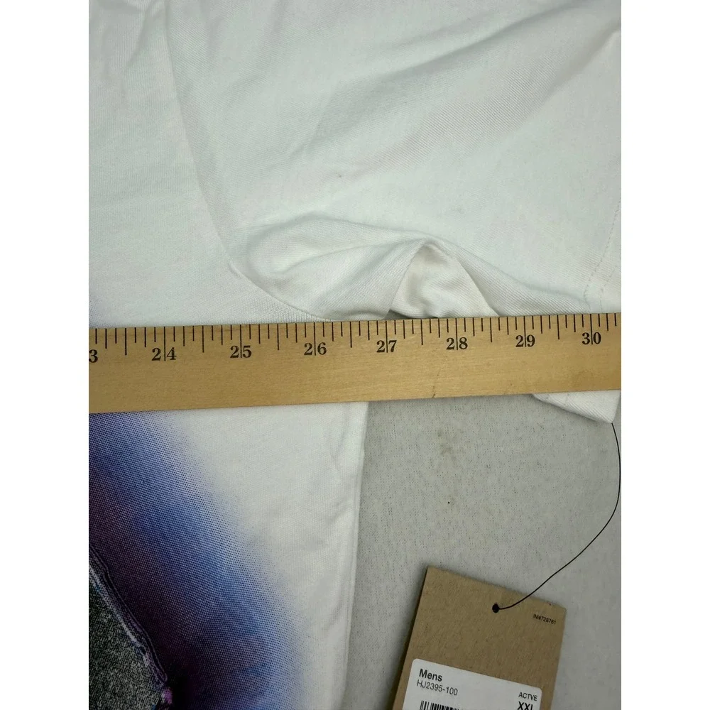 Jordan Sport Dri-FIT Mens White Graphic T-Shirt XXL HJ2395-100 Michael Jordan